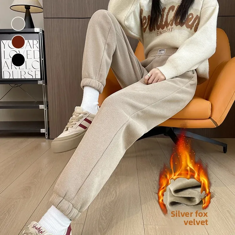 Corduroy Pant Warm - Новые зимние утолщенные брюки на флисовой