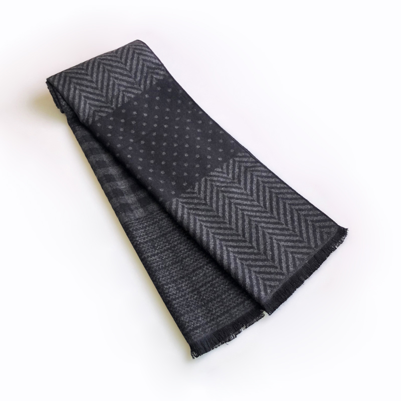 Wool Scarf Men - Модные Повседневные дизайнерские крутые шарфы Зимние