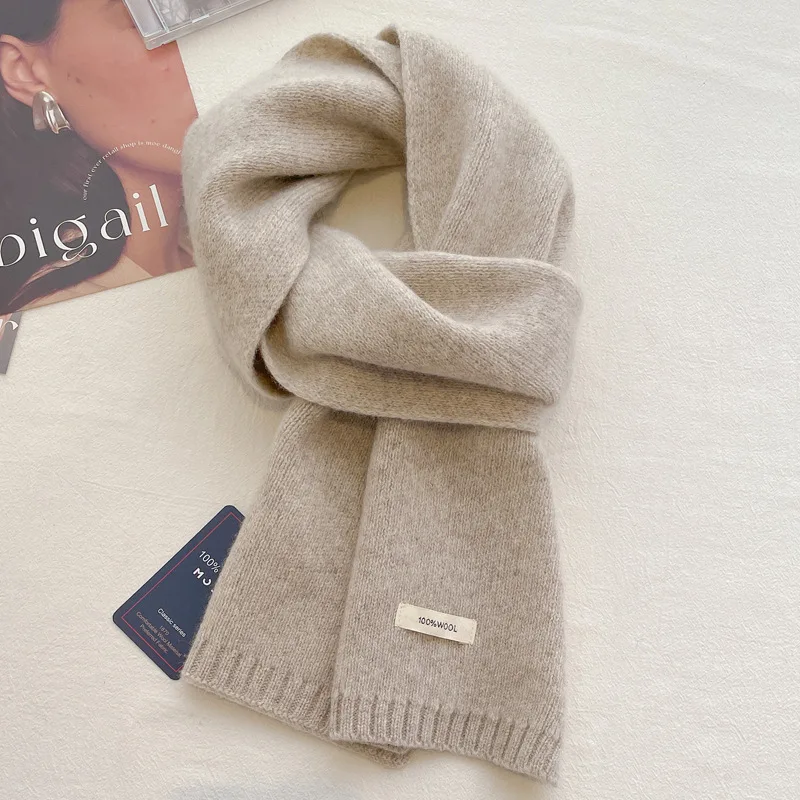 Wool Scarf Men - Высокое качество 100% шерстяной шарф для