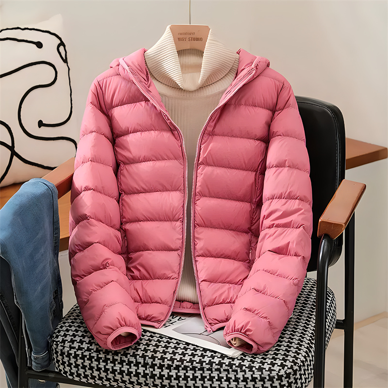 Женская приталенная куртка-пух – обзор и цена Down Jacket Packable