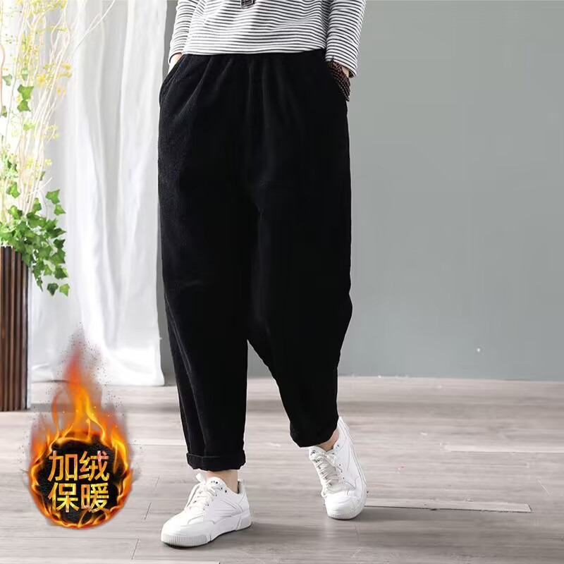 Женские вельветовые брюки-харе – обзор и цена Corduroy Pant Warm