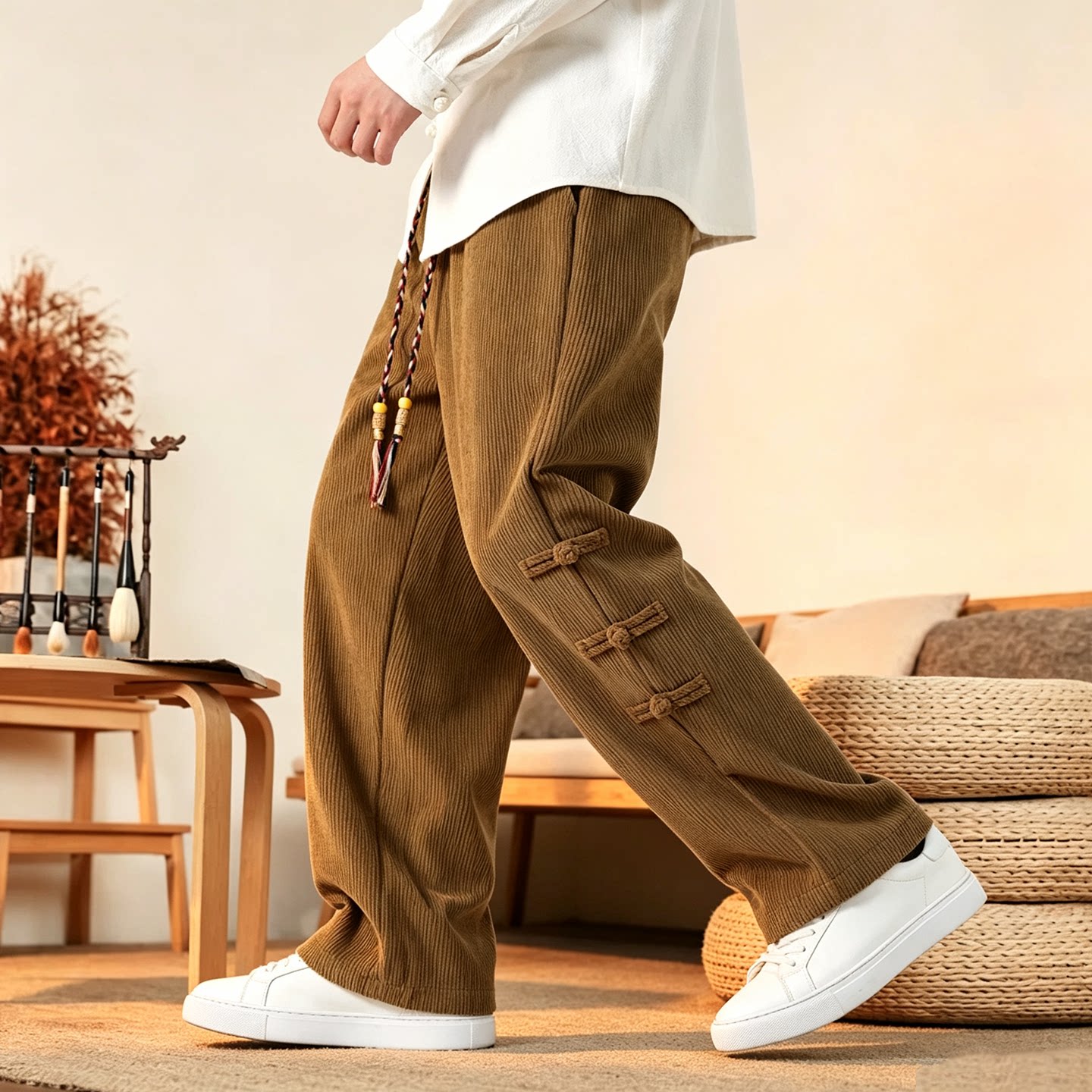Мужские брюки, новые, осенние, – обзор и цена Corduroy Pant Warm