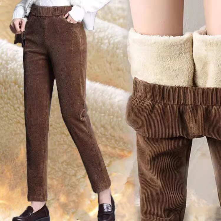 1 шт., женские осенне-зимние п – обзор и цена Corduroy Pant Warm